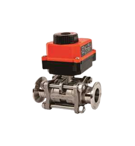 Two-wire Controlling Electric Ceramic Core Ball Valve with Stainless Steel