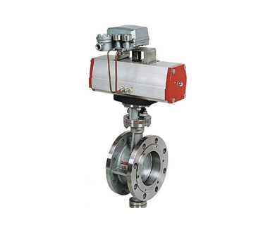 Pneumatic Cast Steel Three-eccentric Butterfly Valve