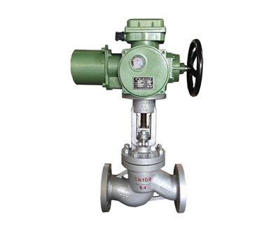 Electric Cast Steel Flanged Globe Valve