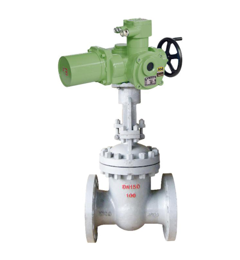 Electric Cast Steel Flanged Gate Valve