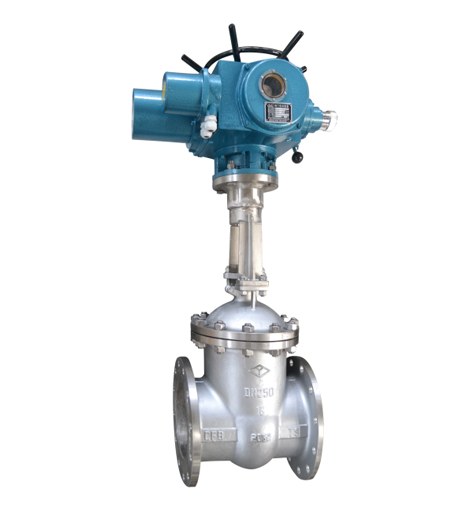 Electric Stainless Steel Flanged Gate Valve