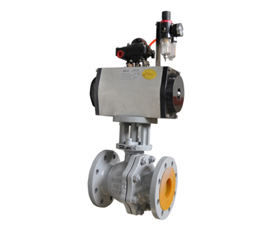 Pneumatic Cast Steel Floating Ball Valve