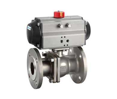 Pneumatic Stainless Steel Floating Ball Valve