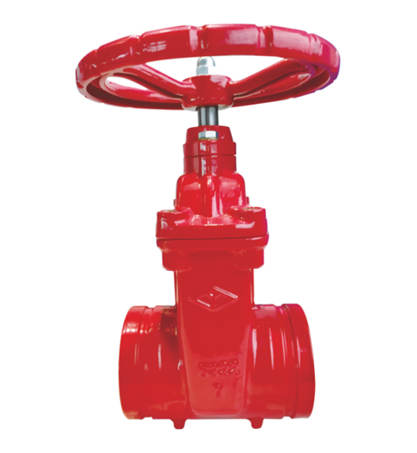 cast iron clamp type non rising stem soft sealing gate valve 1