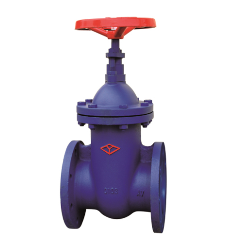 cast iron flanged non rising stem gate valve 1