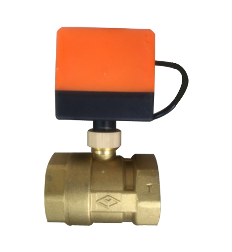 Electric Brass Internal Thread Ball Valve