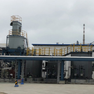 Successful Operation of the First High Salinity Wastewater Biochemical Treatment Project