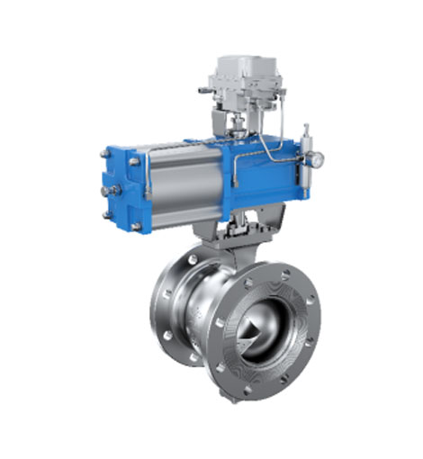 Stainless Steel V-port Ball Valve