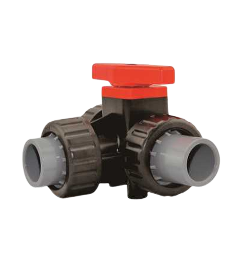 Manual Three-way Ceramic Core Ball Valve