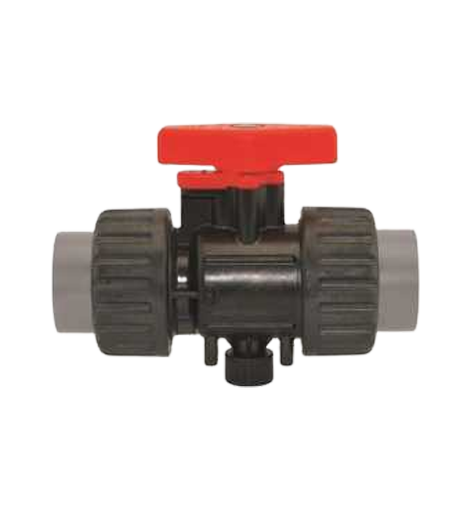 Plastic Manual Ceramic Core Ball Valve