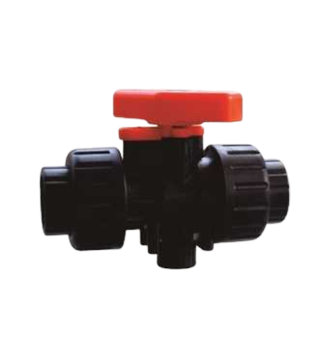 Plastic Manual Ceramic Core Ball Valve