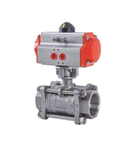 Pneumatic Ceramic Core Ball Valve